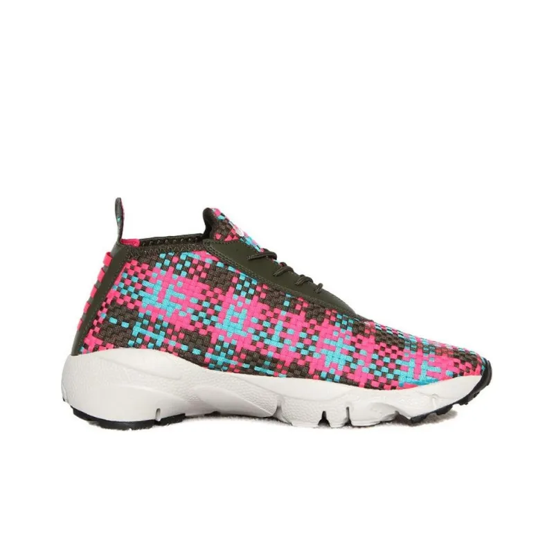 Nike Air Footscape Desert Chukka Cargo Khaki Hyper Jade Hyper Pink Umber-2