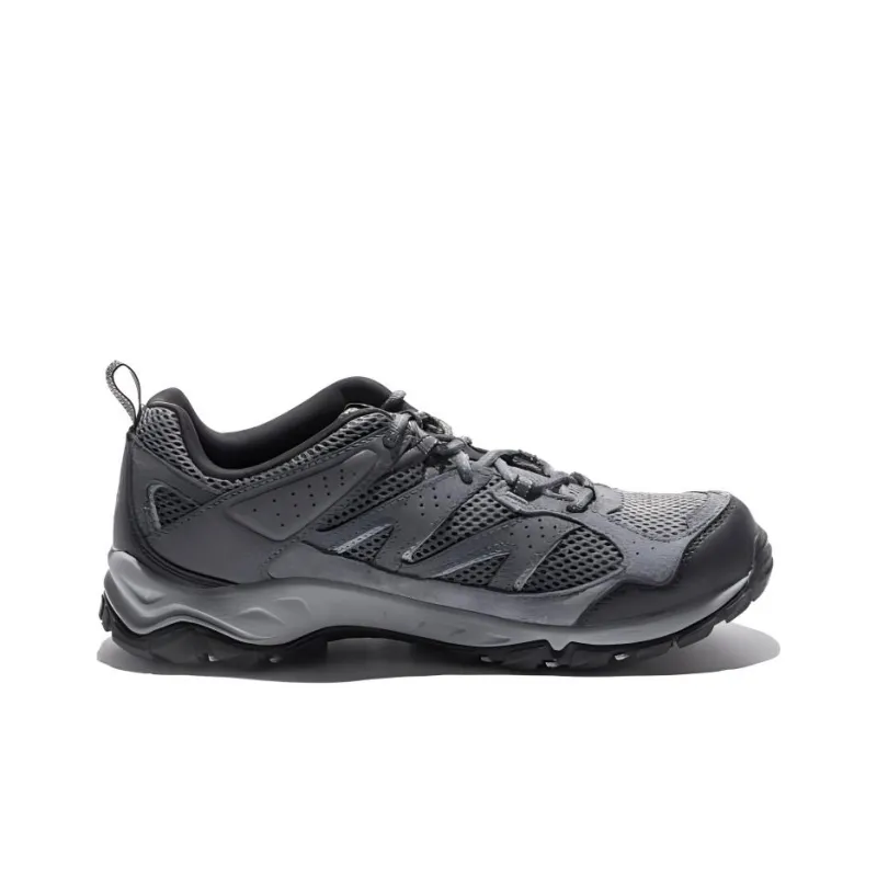 Columbia Cushioning Wear Resistant Low Top Trekking Shoes Men's Black Gray Color-1