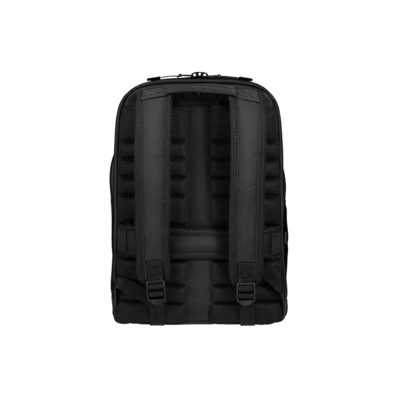 SAMSONITE Recycled PET Polyester With Polyurethane Laptop Bag Backpack Women's Black-4