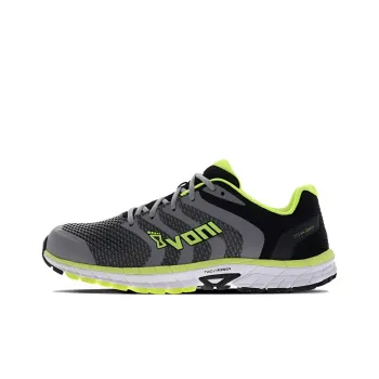 INOV-8 Slip-Resistant Breathable Low-Top Training Running Shoes Men's Gray Neon Green