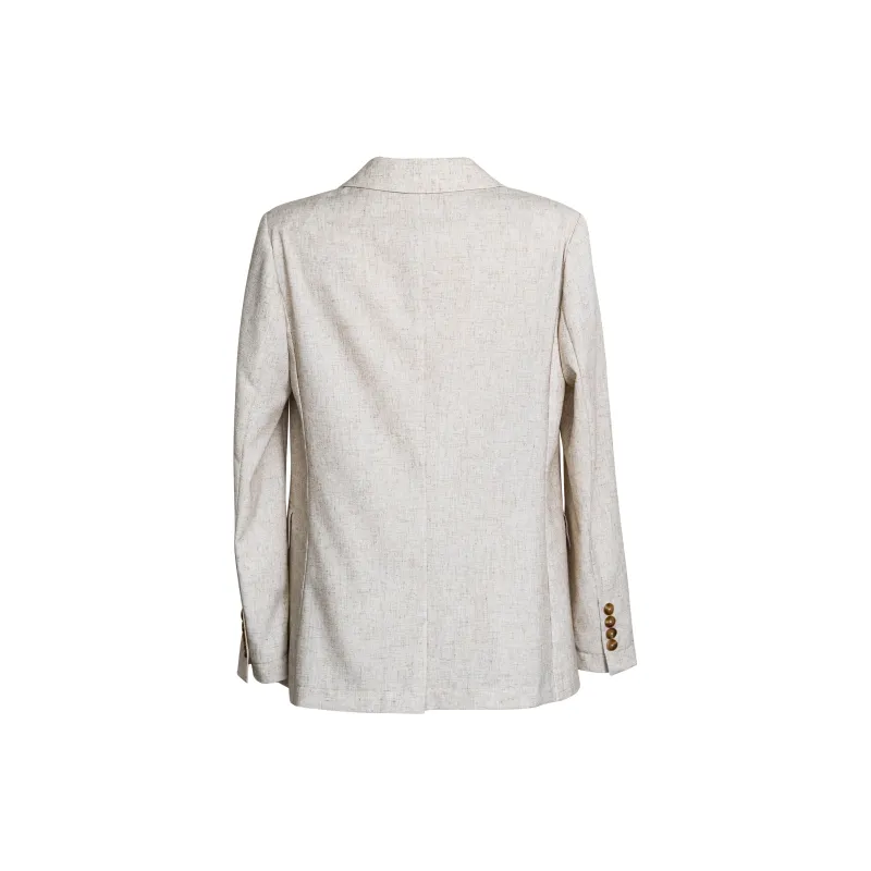 ROEYSHOUSE Business Suit Women's Camel Apricot-1