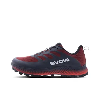 INOV-8 Cushioned Slip-Resistant Low-Top Trail Running Running Shoes Men's Red Black