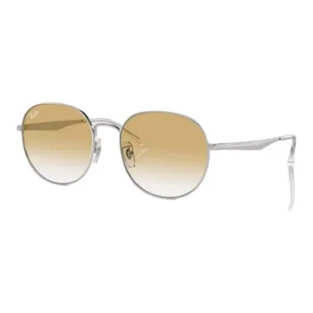 RayBan Round Sunglasses Unisex Silver