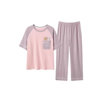 GOSO Pajama Set Women's Pink Shades