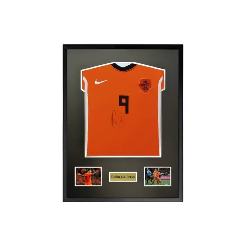 Three For Autographed Soccer Apparel Jersey With Certificate And Framing