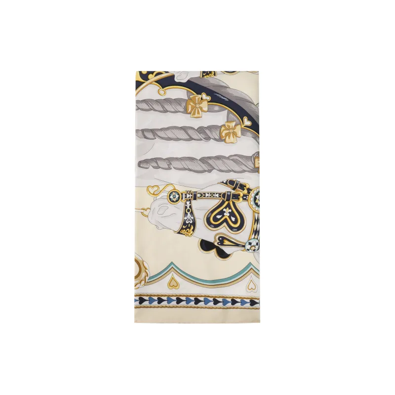 HERMES Silk Scarves Women's Multicolor-2