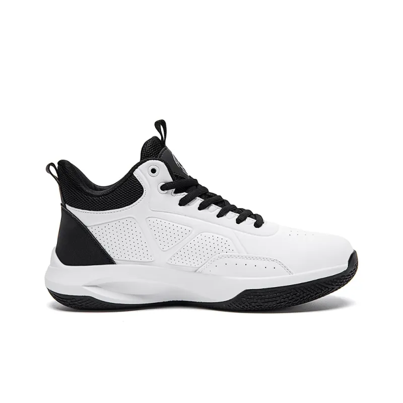 Beta Cushioned Wear-Resistant Coverage Support Mid-Top Basketball Shoes Men's-1