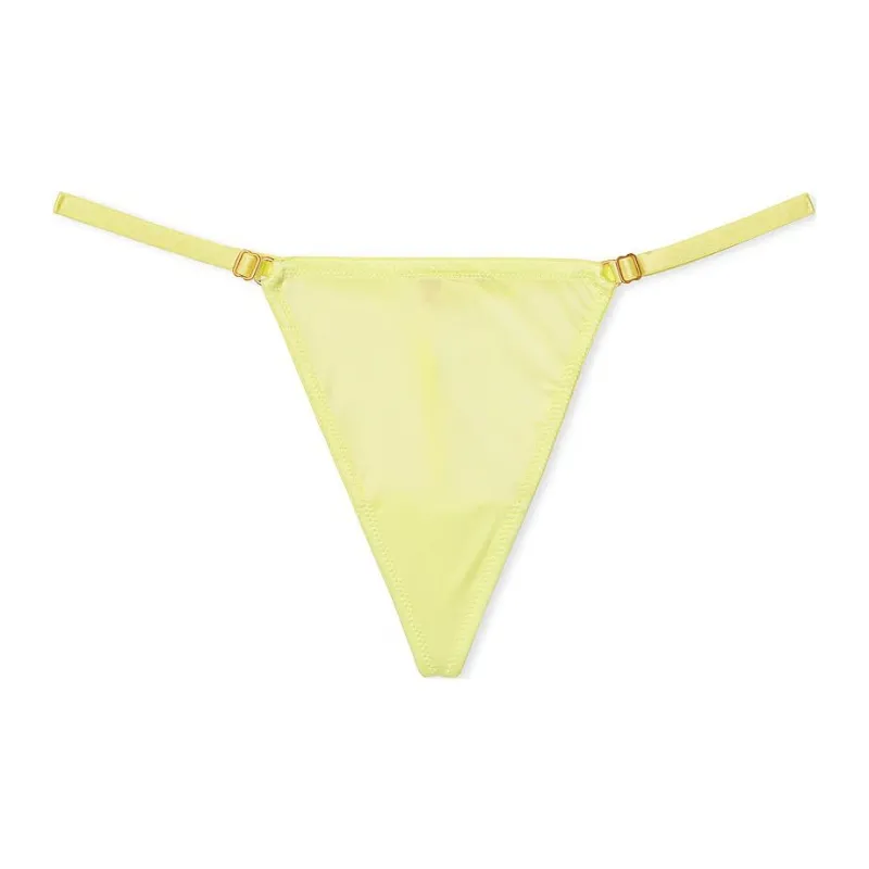 Victoria's Secret VERY SEXY V-Hardware Adjustable V-String/CG Underpants Women's 1 Pack Pomelo Color-0