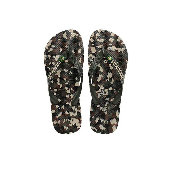 Havaianas Flip Flops Unisex Olive Green-4