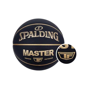 SPALDING TF Collection 77 812Y PU Basketball Black Gold Master Size 7 Training Unisex