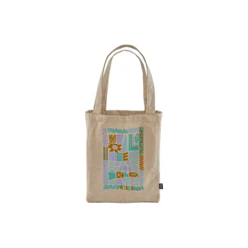 Patagonia Recycled Material Tote Bag Shopping Bag Handbag Regular Women's Tan