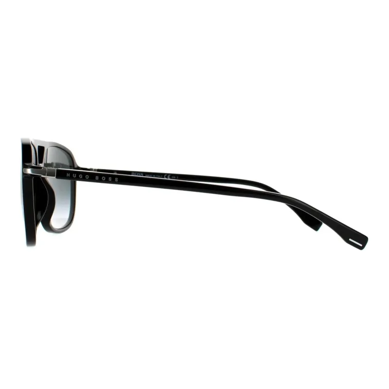 HUGO BOSS Plastic Aviator Sunglasses Men's Black-2