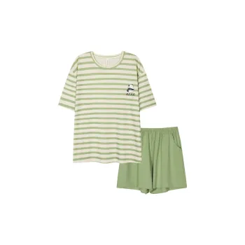 GOSO Pajama Set Women's Green Shades