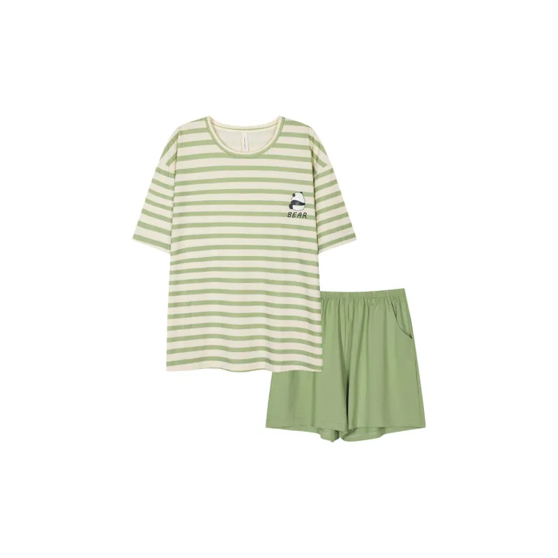 GOSO Pajama Set Women's Green Shades-0