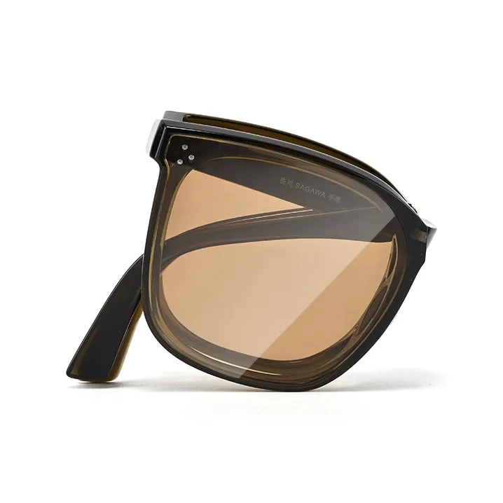 Sagawa Square Sunglasses Unisex-23