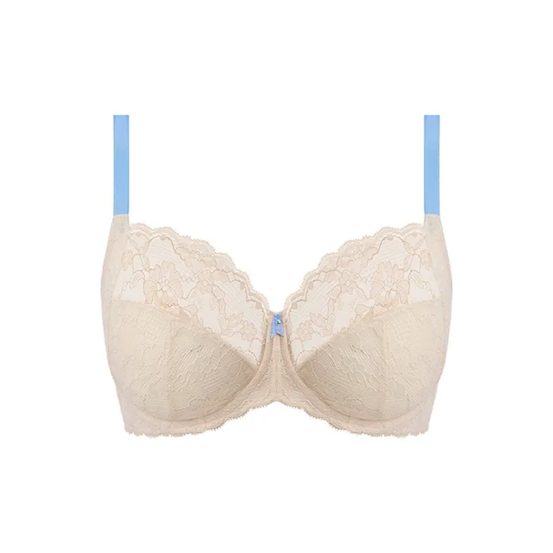 Victoria's Secret FREYA Lace Steel Support Side Bra / Blue Bra Women's Blue-0