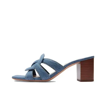 COACH Slide Slippers 6.35cm Women's Indigo