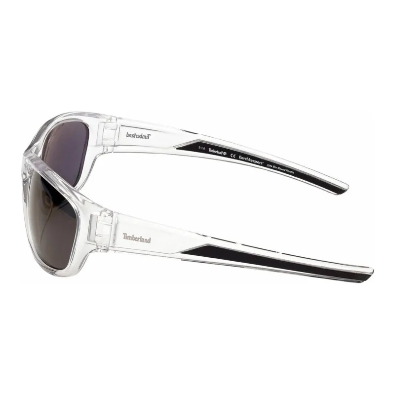 Timberland Rectangular Sunglasses Men's Transparent-2
