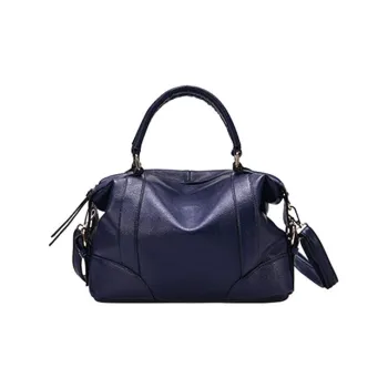 H YXIANG Cow Leather Shoulder Bags Handbags Regular Women's Blue/Black/Brown