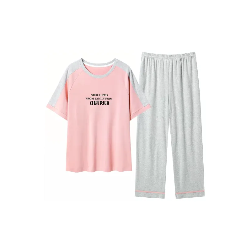 GOSO Pajama Set Women's Pink Shades-0