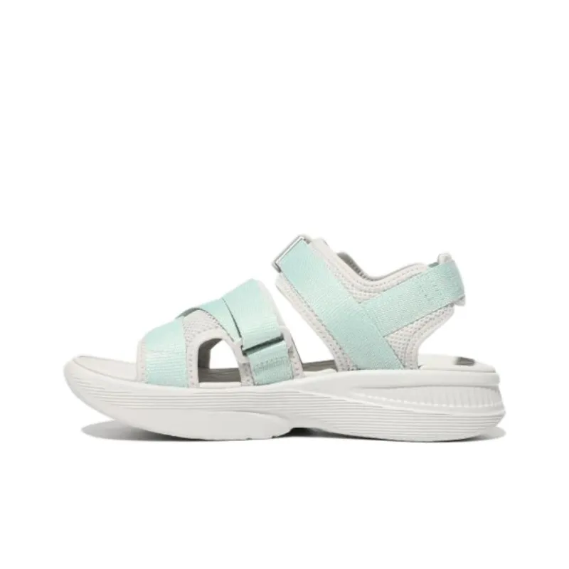FILA Beach Sandals Unisex White Blue Korean Style-1