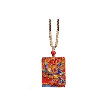 Sweet Kisses Reconstructed Cinnabar Necklaces Unisex