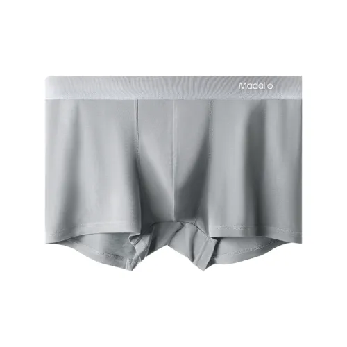 MADALLO Underpants Men's 1 Pack Light Gray