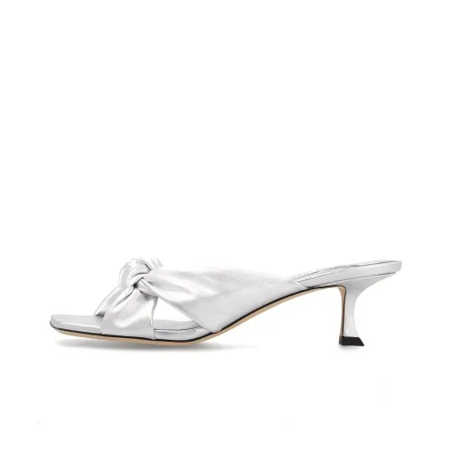 black Choo Avenue 50mm Metallic Pumps