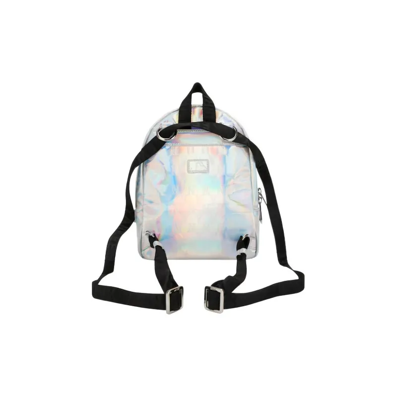 MLB Leather Crossbody Bag, Backpack Regular Unisex Silver-1