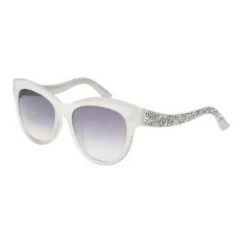 Swarovski Butterfly Sunglasses Women's White