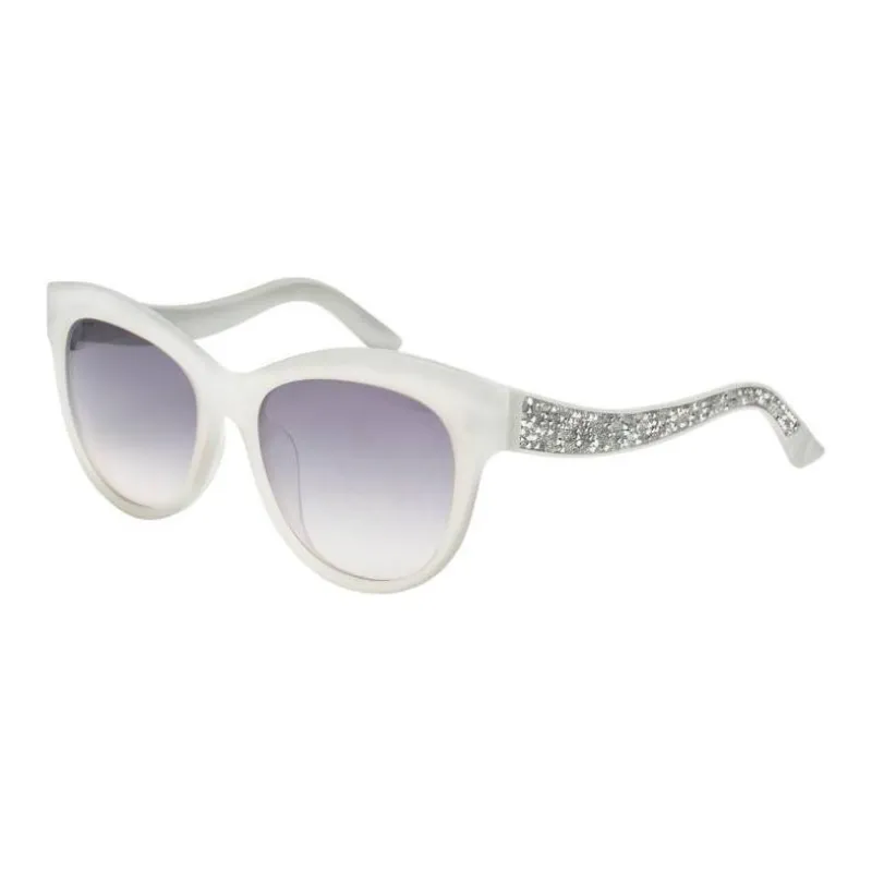 Swarovski Butterfly Sunglasses Women's White-0