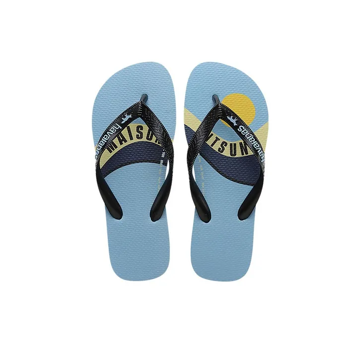 Havaianas Flip Flops Unisex Pink Blue-3