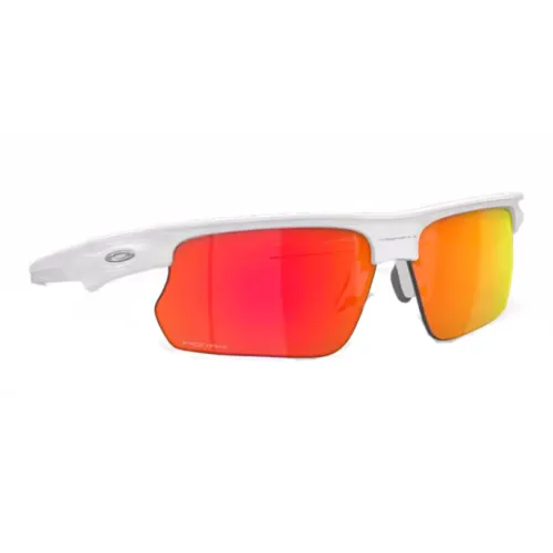 Oakley Injection Molding Irregular Shape Sunglasses Unisex White