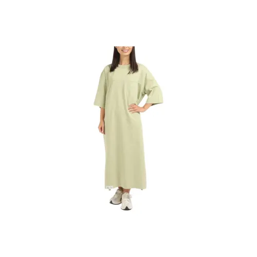 New Balance Long-Sleeved Dresses Women's Olive Green