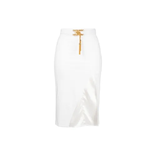 Elisabetta Franchi Casual Long Skirts Women's White