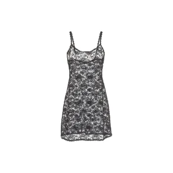 Victoria's Secret COSABELLA Never Say Never Foxie Chemise Black Nightgown Women's Black