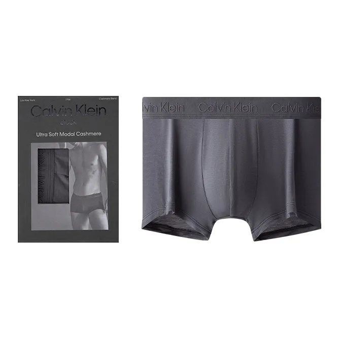 CALVIN KLEIN Black Label Series Boxer Shorts Men's 1 Pack Dark Gray-0