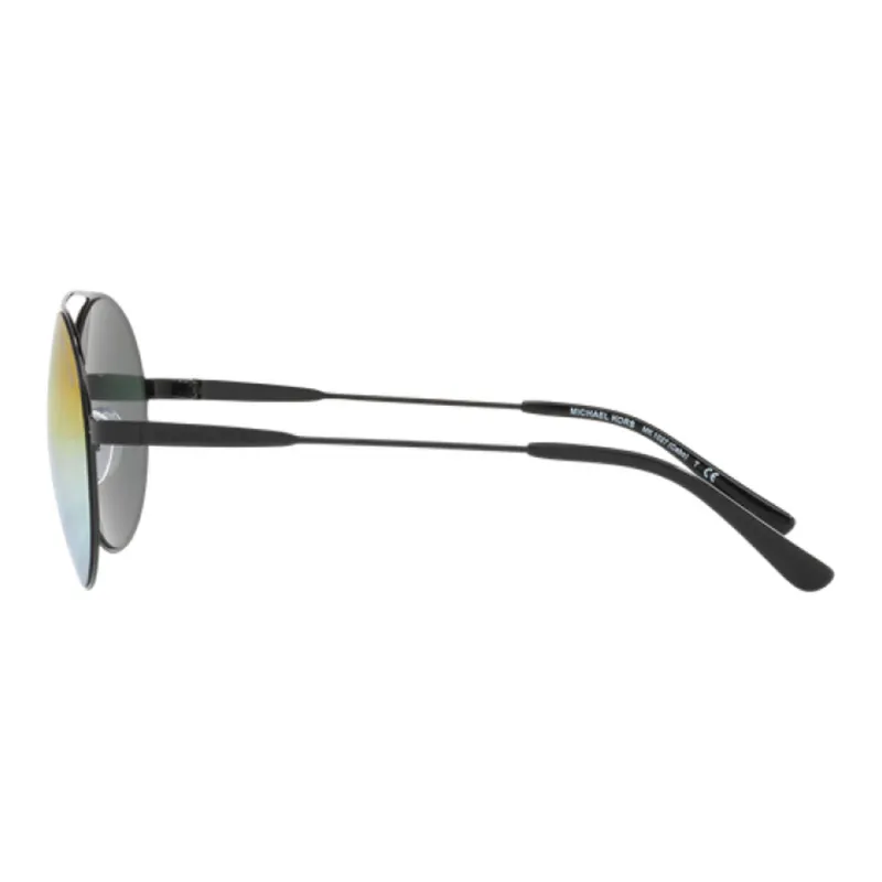 MICHAEL KORS Metal Aviator Sunglasses Women's Black-2