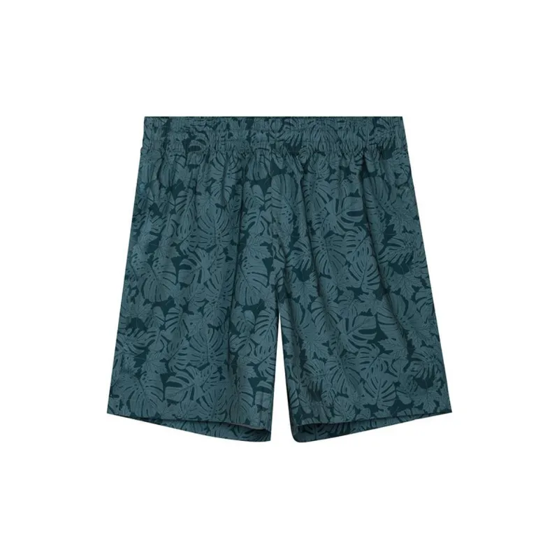 QIAODAN Casual Shorts Men's Gable Green/lime Green-1