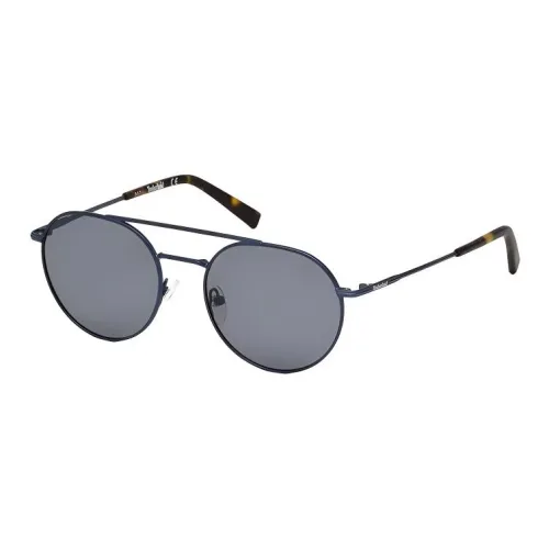 Timberland Metal Aviator Sunglasses Unisex Blue