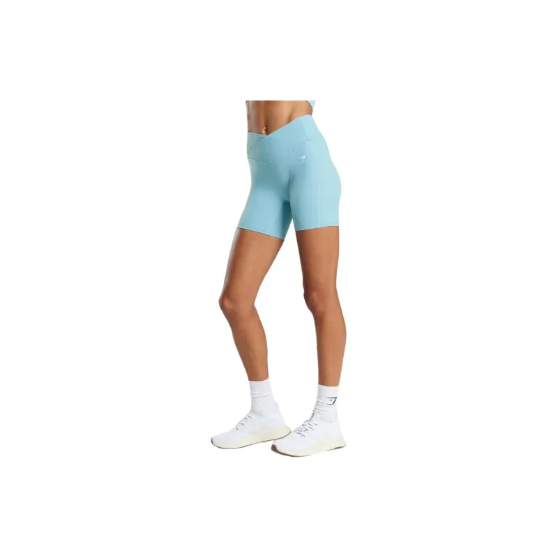 GYMSHARK Sports Shorts Women's Iceberg Blue-2