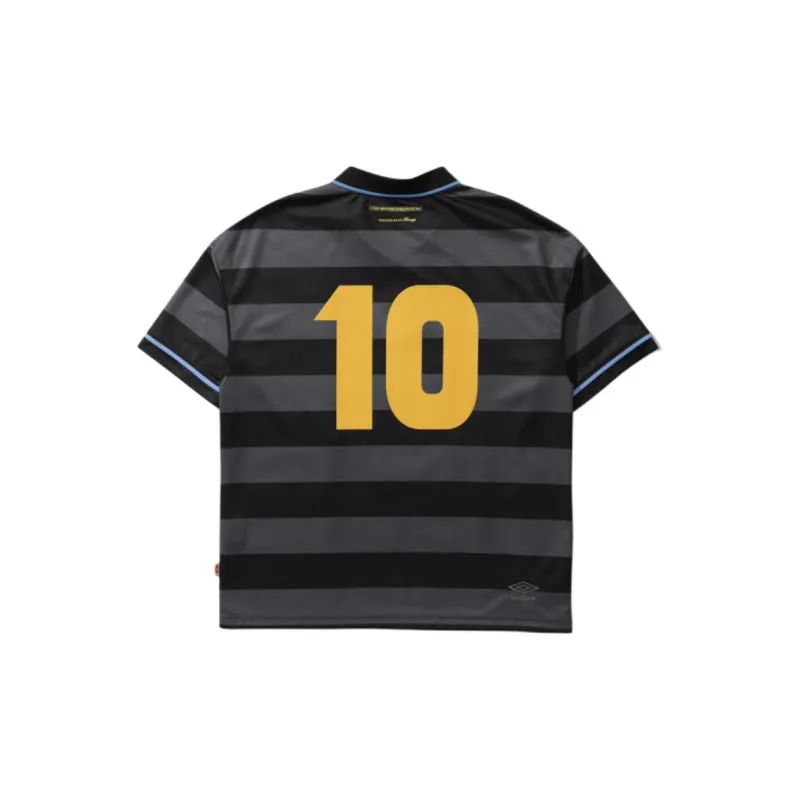 Umbro x OVER THE PITCH SS24 Soccer Jerseys Unisex Black Yellow-1