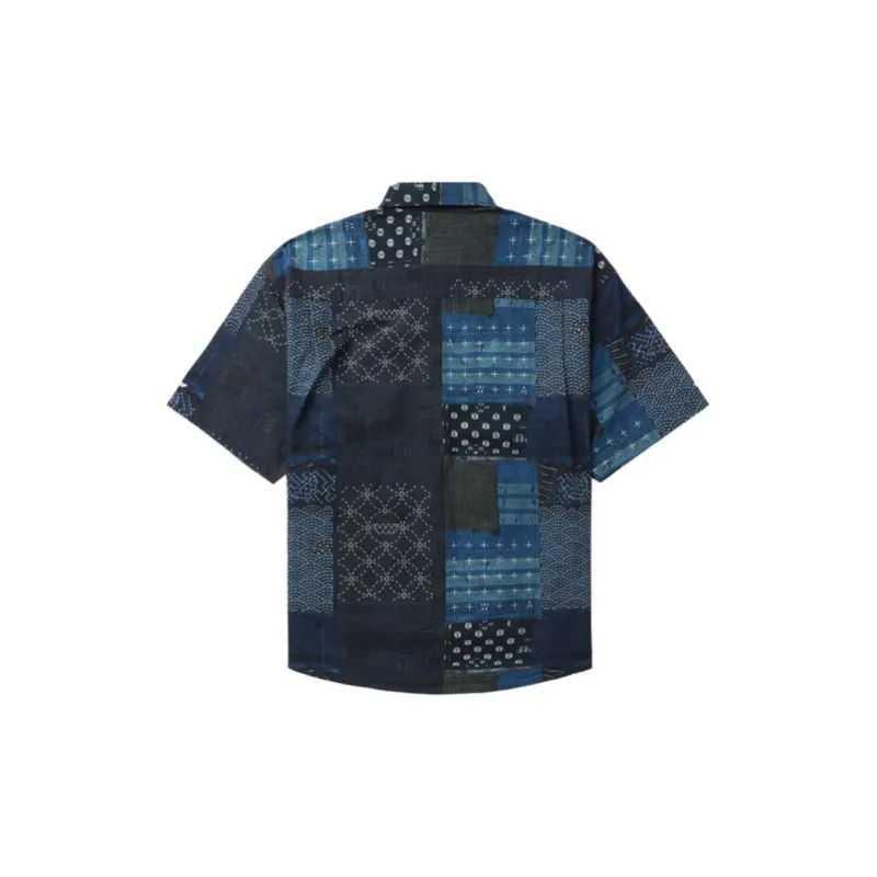 Fingercrox Shirt Men's Blue Black-1