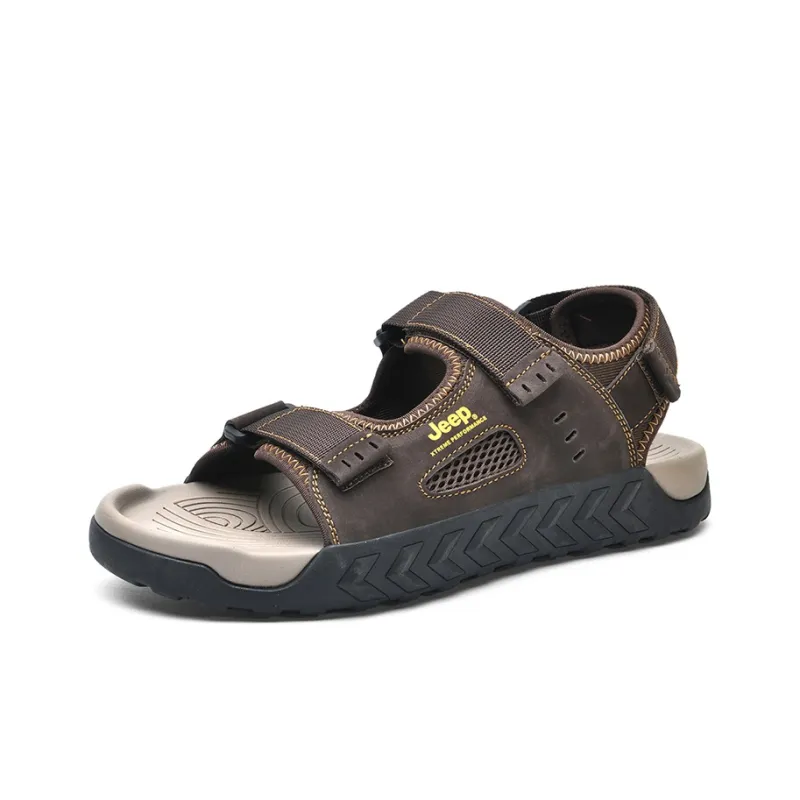 Jeep Beach Sandals Men Black-2