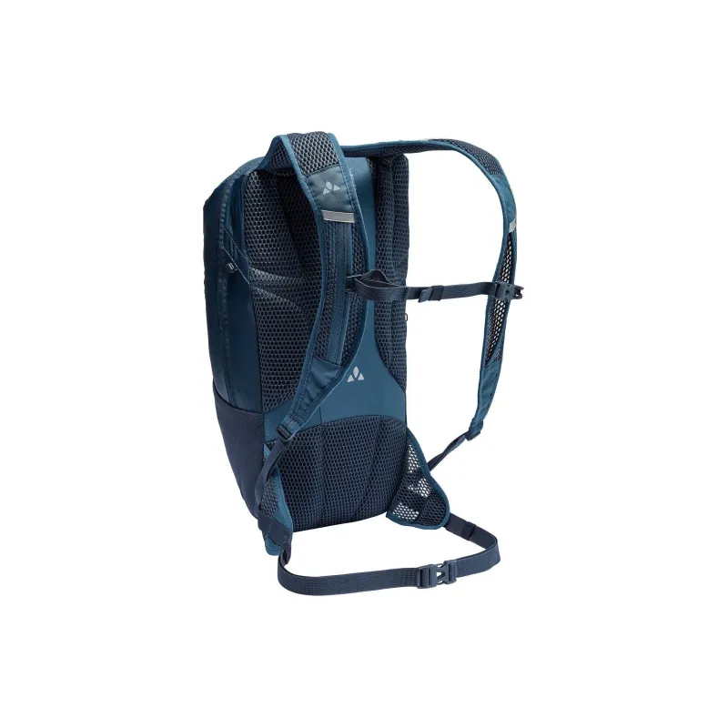 VAUDE Recycled Polyester Polyamide Polyurethane PU Outdoor Hiking Bag Backpack Unisex Sea Blue-5