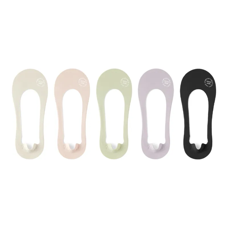 B&C.Room SS24 No Show Socks Spring Summer Women's 5 Pack-1