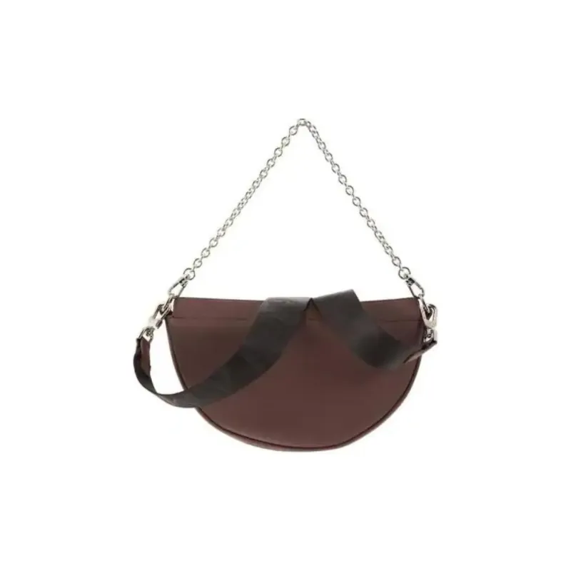 LONGCHAMP Logo Embossed Chain Link Crossbody Bag-2