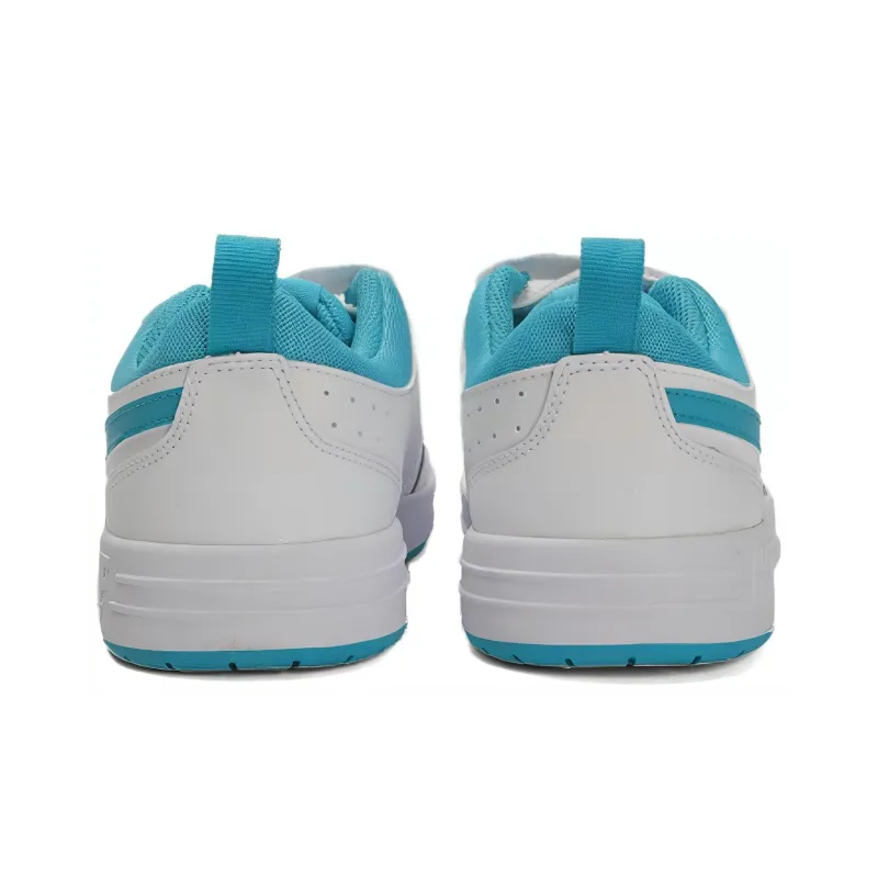 Nike Pico 5 Slip-Resistant Low-Top Skateboard Shoes Women's White Indigo Green-4