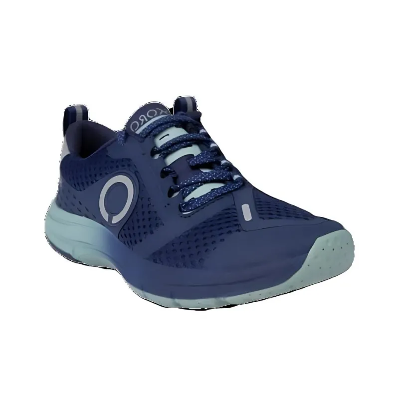 SKORA Cushioned Slip Resistant Low Top Casual Running Shoes Women's Blue-1