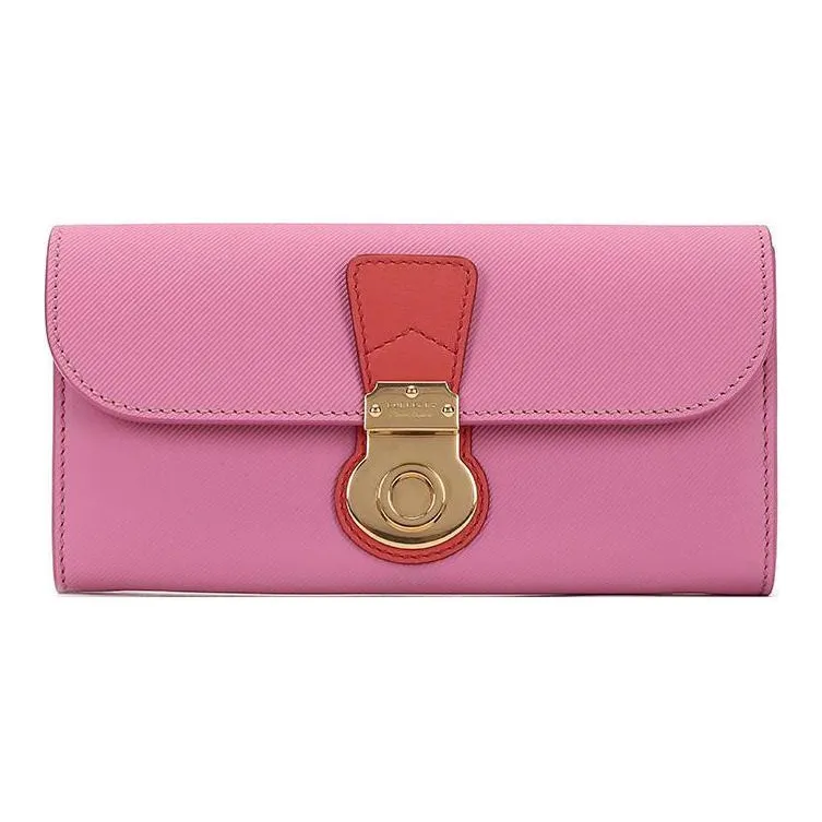 Burberry Leather Wallet Women's Pink-0